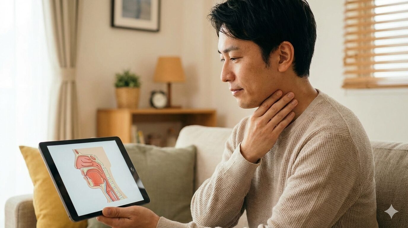 喉の奥を意識すると発声が変わる理由