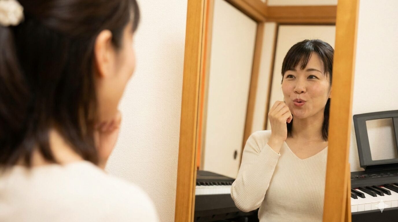 喉の奥を意識する練習法