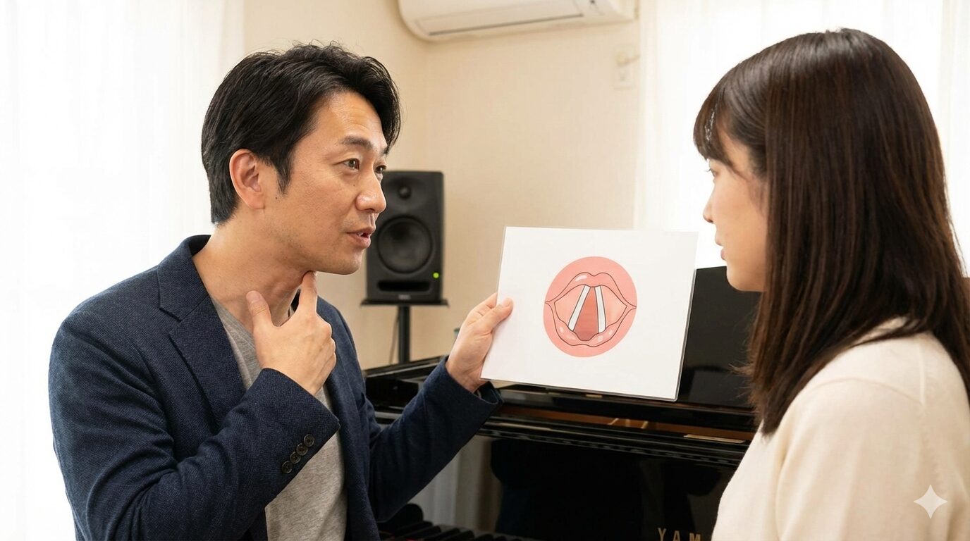 ミックスボイス練習を始める前に知るべき発声の仕組み