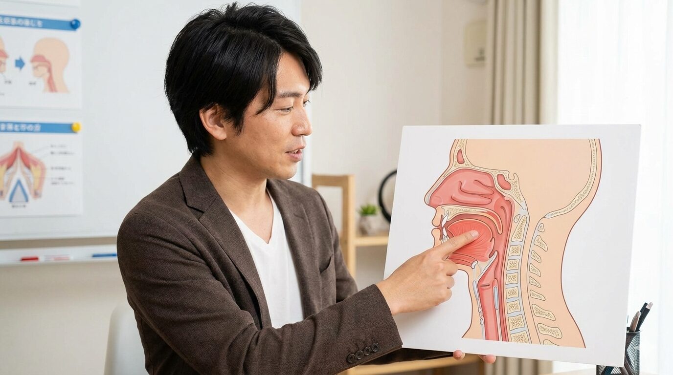声が鼻にかかるのはなぜ?発声の仕組みから理解する