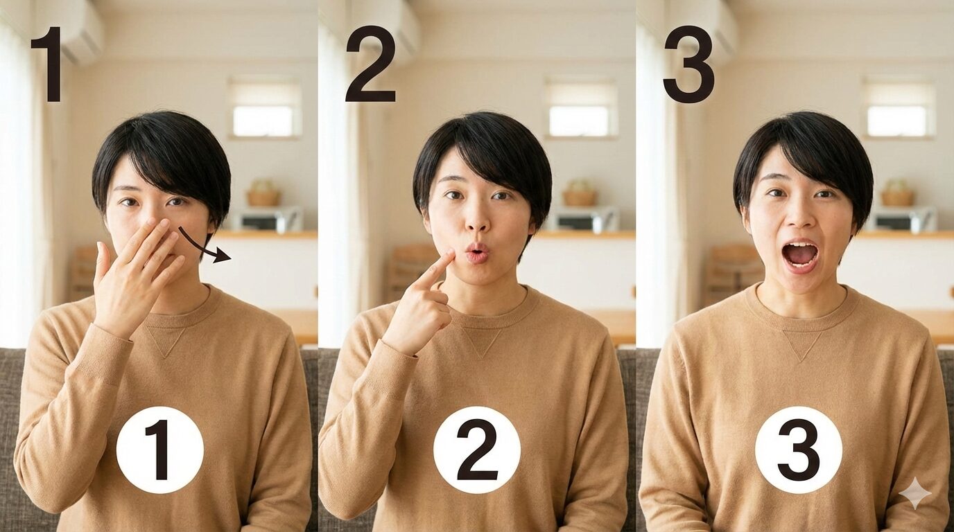 声が鼻にかかる癖を直す3ステップ実践法