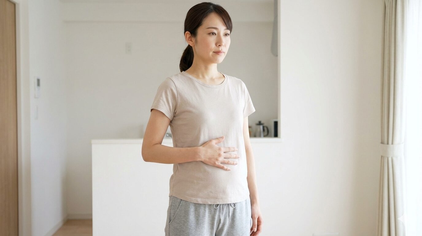 呼吸が浅い状態を改善する腹式呼吸の基本