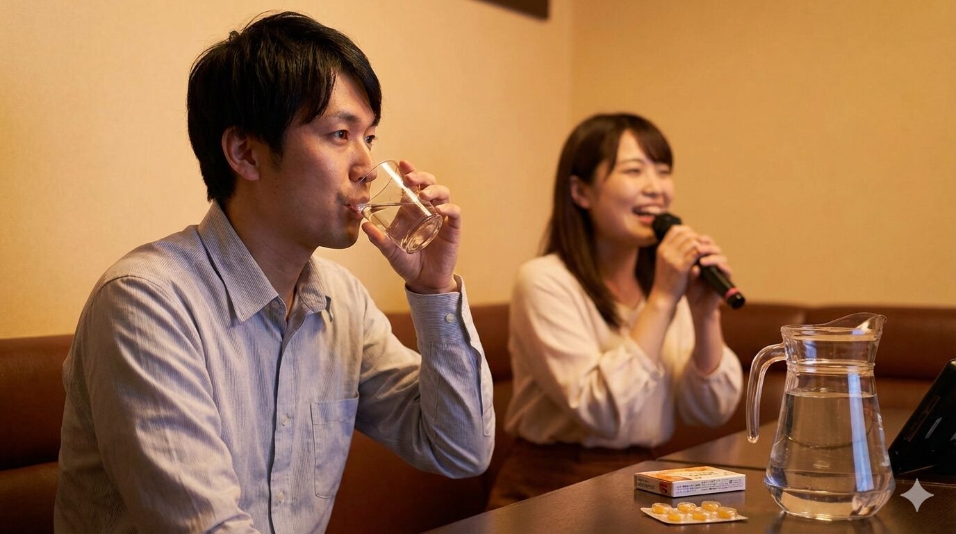 喉のケア②：カラオケ中に声枯れを防ぐ方法