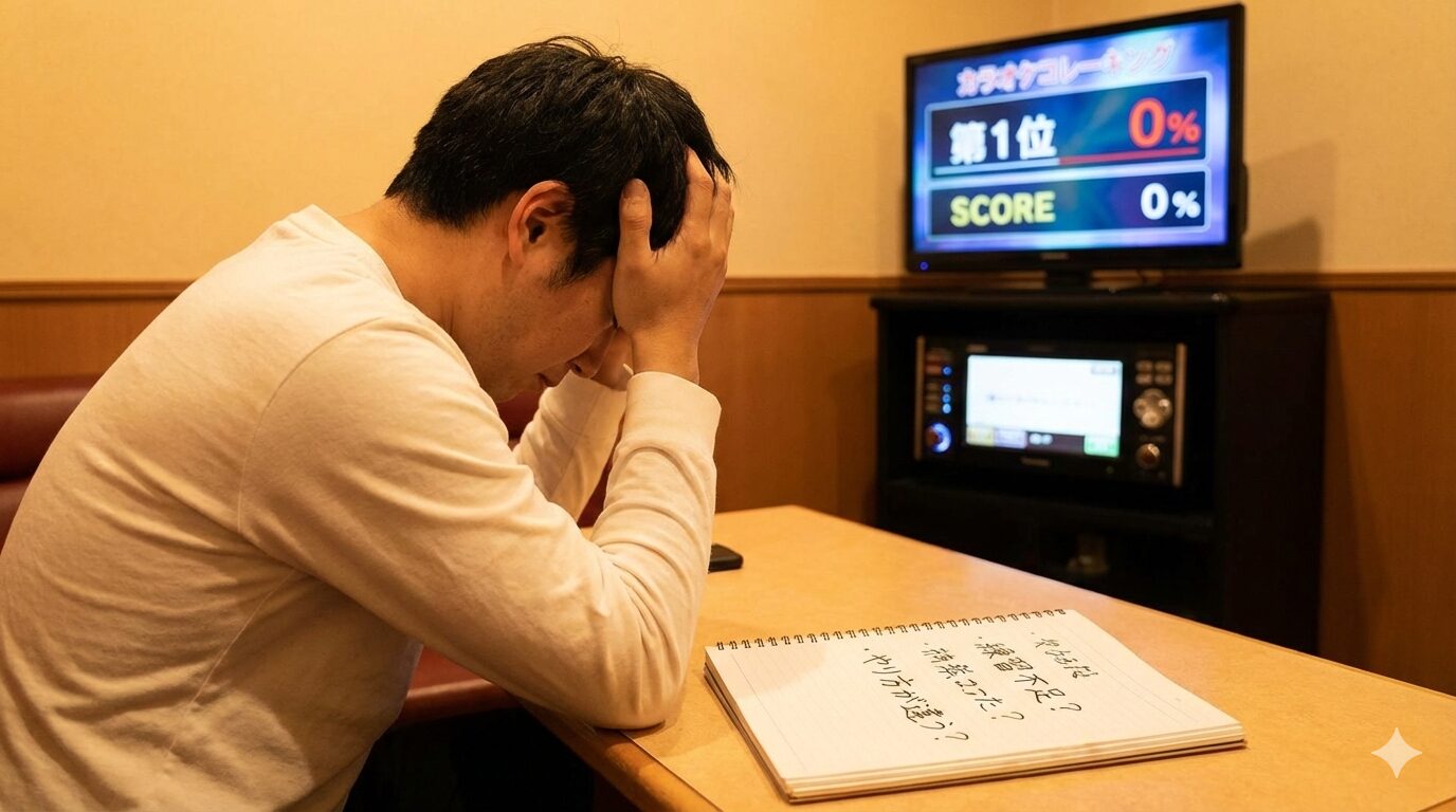 カラオケが上手くならないと感じ始めた人が直面する分岐点