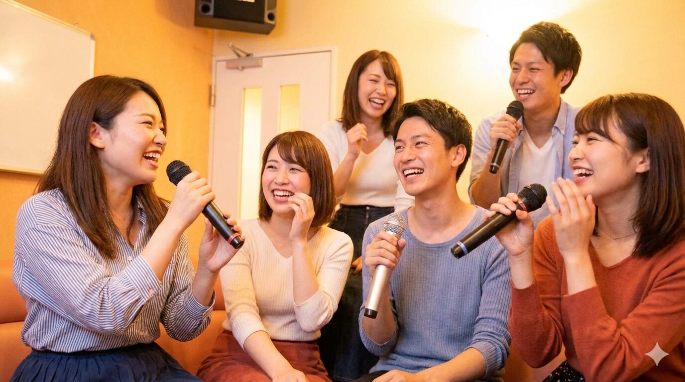 音痴が恥ずかしいという感情を和らげるカラオケでの心理術