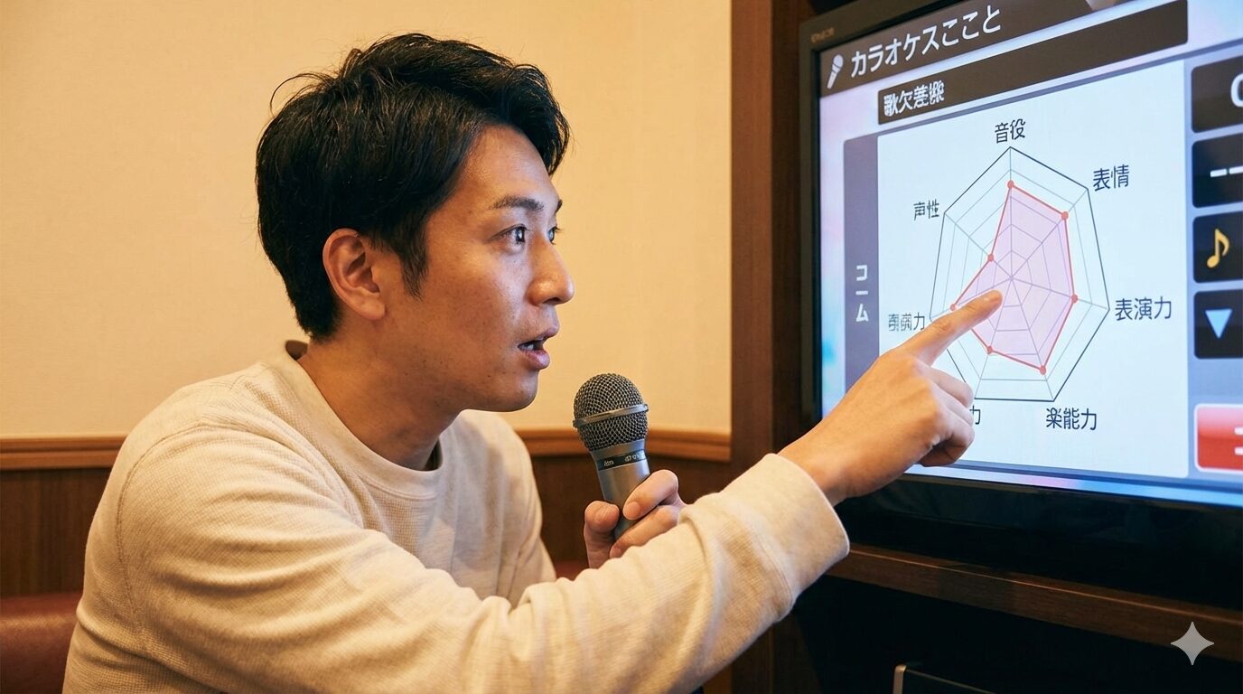 カラオケの分析採点を活用すると上達スピードが劇的に変わる理由