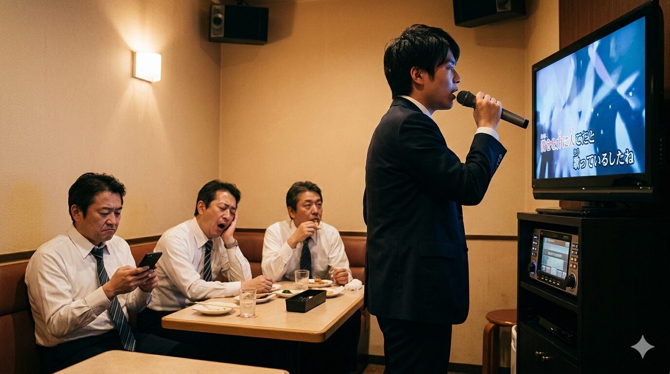 接待カラオケで絶対やってはいけないNG行動