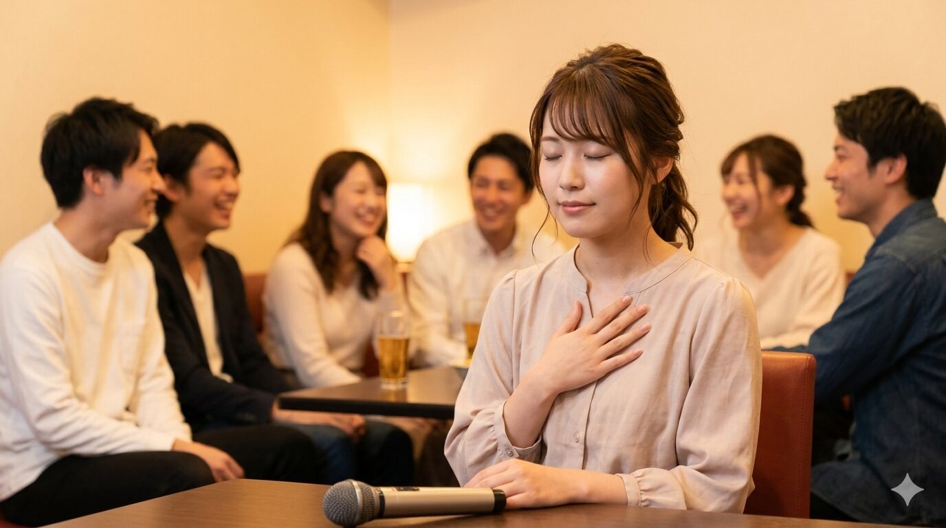 カラオケ当日のプレッシャー対処｜仕事や合コンで使える心理テク