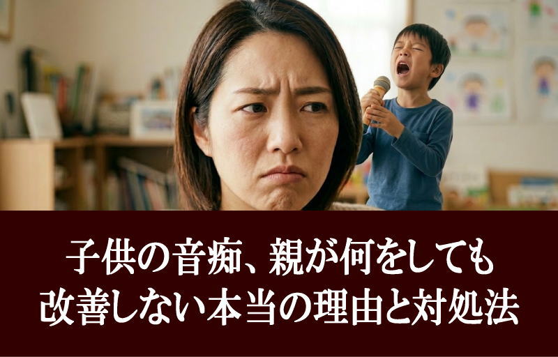 子供の音痴、親が何をしても改善しない本当の理由と対処法
